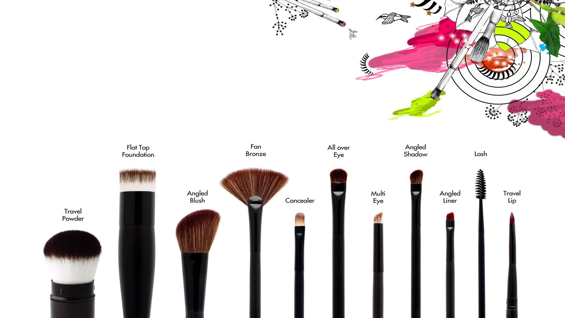 Makeup Brushes Hiro Cosmetics